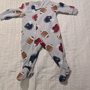 Carter’s football onesie